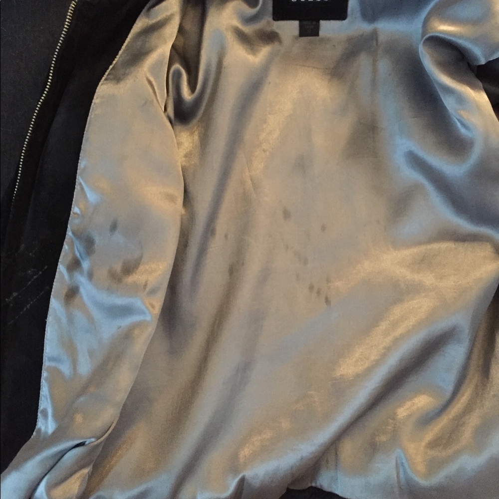 Nice! Guess Suede Leather Jacket